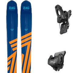 comparer et trouver le meilleur prix du ski Zag Alpin slap 104 + tyrolia attack 11 gw w/o brake a bleu/orange mod le sur Sportadvice