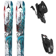 comparer et trouver le meilleur prix du ski Atomic Alpin bent 140-150 blue/red + nx 7 gw b93 black vert/gris/noir mod le sur Sportadvice