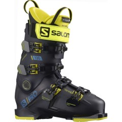 comparer et trouver le meilleur prix du chaussure de ski Salomon S/pro 130 gw night sky/safe noir/jaune/bleu -/30.5 sur Sportadvice
