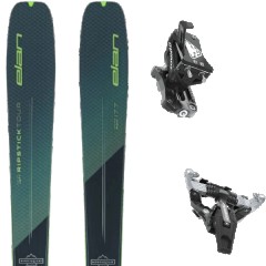comparer et trouver le meilleur prix du ski Elan Rando ripstick tour 88 + speed turn black/silver vert mod le sur Sportadvice
