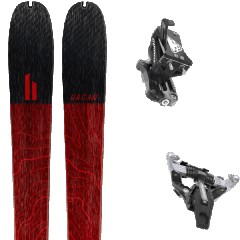 comparer et trouver le meilleur prix du ski Hagan Rando core 89 + speed turn black/silver rouge mod le sur Sportadvice