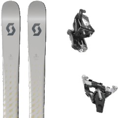 comparer et trouver le meilleur prix du ski Scott Rando superguide 88 access + speed turn black/silver gris/jaune mod le sur Sportadvice