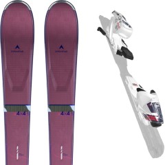 comparer et trouver le meilleur prix du ski Dynastar Alpin e 4x4 5 + xpress w 11 gw b83 wht blue pk violet mod le sur Sportadvice