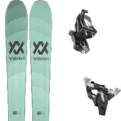 comparer et trouver le meilleur prix du ski Völkl Rando  rise 84 teal + speed turn black/silver vert/gris mod le sur Sportadvice