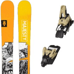 comparer et trouver le meilleur prix du ski Majesty Alpin dirty bear xl + n strive 14 gw sand jaune/noir/blanc mod le sur Sportadvice