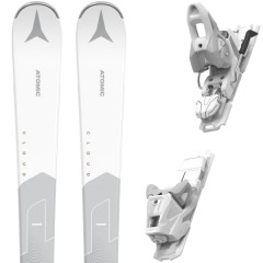 comparer et trouver le meilleur prix du ski Atomic Alpin cloud c8 + m 10 gw white/grey blanc/gris mod le sur Sportadvice