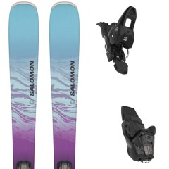 comparer et trouver le meilleur prix du ski Salomon Alpin e stance w 80 + m10 gw l80 violet/bleu mod le sur Sportadvice