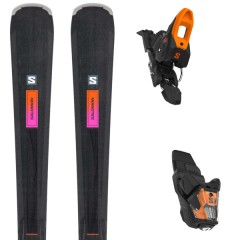 comparer et trouver le meilleur prix du ski Salomon Alpin e s/max n 10 xt+ m11 gw f blk/neonor noir/rose/orange mod le sur Sportadvice