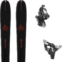 comparer et trouver le meilleur prix du ski Salomon Rando mtn summit 79 + speed turn black/silver noir mod le sur Sportadvice