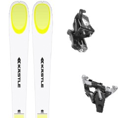 comparer et trouver le meilleur prix du ski Kastle Rando k stle tx77 + speed turn black/silver blanc/jaune mod le sur Sportadvice