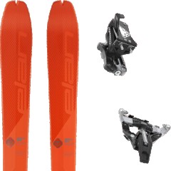 comparer et trouver le meilleur prix du ski Elan Rando ibex 94 carbon + speed turn black/silver orange mod le sur Sportadvice