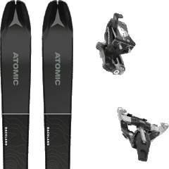 comparer et trouver le meilleur prix du ski Atomic Rando backland 95 + speed turn black/silver noir/vert mod le sur Sportadvice