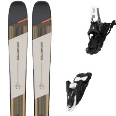 comparer et trouver le meilleur prix du ski Salomon Rando mtn 91 carbon + shift 10 mnc 100 gris/noir/beige mod le sur Sportadvice