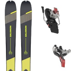 comparer et trouver le meilleur prix du ski Salomon Rando mtn 84 pure + atk crest 10 91mm jaune/gris/noir mod le sur Sportadvice
