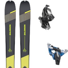 comparer et trouver le meilleur prix du ski Salomon Rando mtn 84 pure + speed turn blue jaune/gris/noir mod le sur Sportadvice