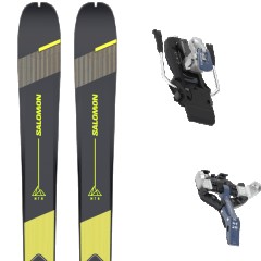 comparer et trouver le meilleur prix du ski Salomon Rando mtn 84 pure + atk kuluar 9 brake 86mm jaune/gris/noir mod le sur Sportadvice