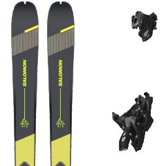 comparer et trouver le meilleur prix du ski Salomon Rando mtn 84 pure + alpinist 10 jaune/gris/noir mod le sur Sportadvice