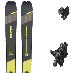 comparer et trouver le meilleur prix du ski Salomon Rando mtn 84 pure + alpinist 10 long travel jaune/gris/noir mod le sur Sportadvice