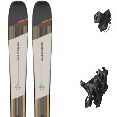 comparer et trouver le meilleur prix du ski Salomon Rando mtn 91 carbon + alpinist 12 long travel gris/noir/beige mod le sur Sportadvice
