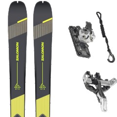 comparer et trouver le meilleur prix du ski Salomon Rando mtn 84 pure + atk haute route 10 jaune/gris/noir mod le sur Sportadvice