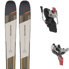 comparer et trouver le meilleur prix du ski Salomon Rando mtn 91 carbon + atk crest 10 97mm gris/noir/beige mod le sur Sportadvice