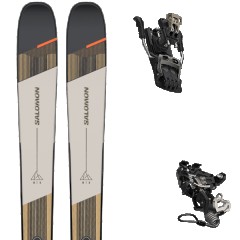 comparer et trouver le meilleur prix du ski Salomon Rando mtn 91 carbon + mtn pure sur Sportadvice