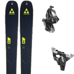 comparer et trouver le meilleur prix du ski Fischer Rando transalp 92 cti + speed turn black/silver bleu/jaune mod le sur Sportadvice