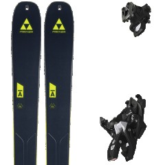 comparer et trouver le meilleur prix du ski Fischer Rando transalp 92 cti + alpinist 8 black bleu/jaune mod le sur Sportadvice