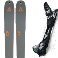 comparer et trouver le meilleur prix du ski Fischer Rando transalp 86 cti + f10 tour black/white gris/orange mod le sur Sportadvice