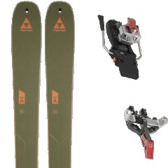 comparer et trouver le meilleur prix du ski Fischer Rando transalp 98 cti + atk crest 10 97mm gris/vert/orange mod le sur Sportadvice