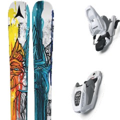 comparer et trouver le meilleur prix du ski Atomic Alpin bent chetler mini 133-143 + free 7 95mm white/silver gris/noir/bleu mod le sur Sportadvice