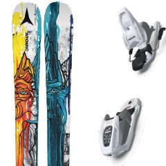comparer et trouver le meilleur prix du ski Atomic Alpin bent chetler mini 153-163 + free 7 95mm white/silver gris/noir/bleu mod le sur Sportadvice