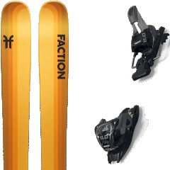 comparer et trouver le meilleur prix du ski Faction Alpin dancer 3 + 11.0 tcx black/anthracite orange/noir mod le sur Sportadvice