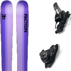 comparer et trouver le meilleur prix du ski Faction Alpin dancer 3x + 11.0 tcx black/anthracite violet mod le sur Sportadvice
