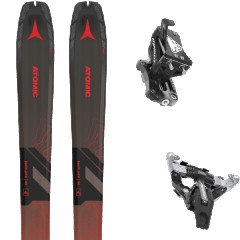 comparer et trouver le meilleur prix du ski Atomic Rando backland 85 + speed turn black/silver rouge/noir mod le sur Sportadvice