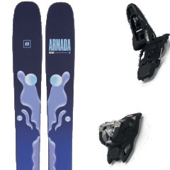 comparer et trouver le meilleur prix du ski Armada Alpin arw 94 + squire 11 black bleu/violet/orange mod le sur Sportadvice