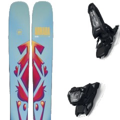 comparer et trouver le meilleur prix du ski Armada Alpin arw 100 + griffon 13 id black rose/violet/bleu mod le sur Sportadvice
