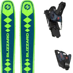 comparer et trouver le meilleur prix du ski Blizzard Free spur + strive 16 gw iscent vert/bleu taille 179 sur Sportadvice