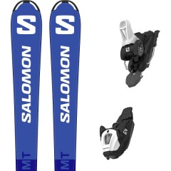 comparer et trouver le meilleur prix du ski Salomon Racing l s/race mt + l6 gw j2 bleu taille 120 sur Sportadvice