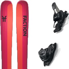 comparer et trouver le meilleur prix du ski Faction Dancer 1 + rouge sur Sportadvice