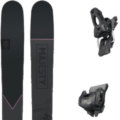 comparer et trouver le meilleur prix du ski Majesty Vadera carbon + noir / rose sur Sportadvice