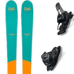comparer et trouver le meilleur prix du ski Zag H86 lady + bleu / jaune sur Sportadvice