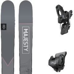 comparer et trouver le meilleur prix du ski Majesty Vadera ti + gris / rose sur Sportadvice