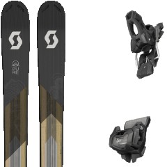 comparer et trouver le meilleur prix du ski Scott Pure pow 115ti + vert / noir / marron sur Sportadvice