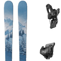 comparer et trouver le meilleur prix du ski Nordica Santa ana 93 blue/white + blanc / bleu sur Sportadvice