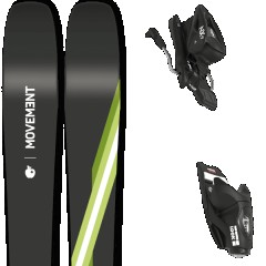 comparer et trouver le meilleur prix du ski Movement Go 90 + noir / vert / blanc sur Sportadvice