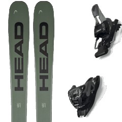 comparer et trouver le meilleur prix du ski Head Kore 91 w + vert / noir sur Sportadvice