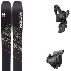 comparer et trouver le meilleur prix du ski Faction Prodigy 4 + noir / rose / vert sur Sportadvice