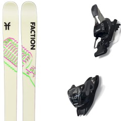 comparer et trouver le meilleur prix du ski Faction Prodigy 1x + beige / vert / rose sur Sportadvice