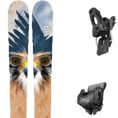 comparer et trouver le meilleur prix du ski Icelantic Ski Ictic maiden 111 + orange / marron / bleu sur Sportadvice